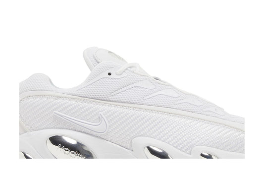 Nike NOCTA x Glide White Chrome - vue de dessus