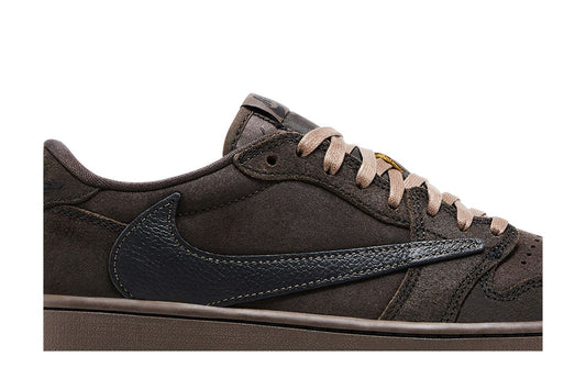 Air Jordan 1 Low OG SP Travis Scott Velvet Brown - vue de dessus