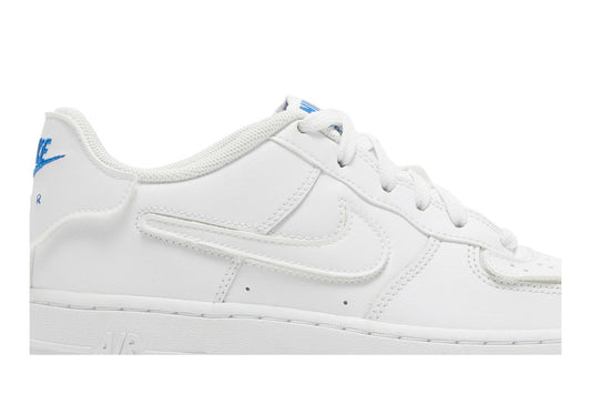 Air Force 1 GS White Sapphire - vue de dessus