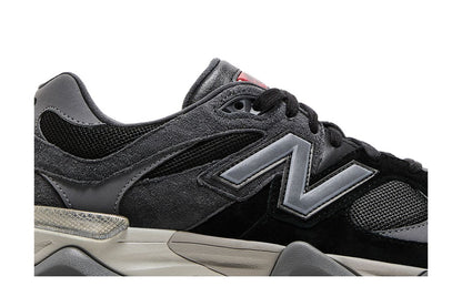 New Balance 9060 Black Castlerock Grey - vue de dessus