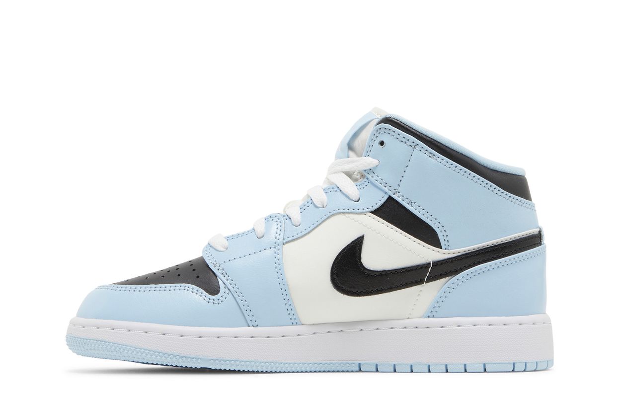 Air Jordan 1 Mid Ice Blue (GS) - vue arrière