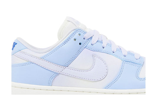 Nike Dunk Low Blue Airbrush (W) - vue de dessus