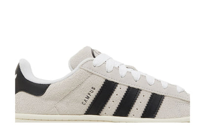 Adidas Campus 00s Crystal White Core Black - vue de dessus