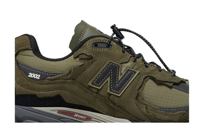 New Balance 2002R Protection Pack Dark Moss - vue de dessus