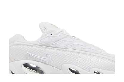 Nike NOCTA x Glide White Chrome - vue de dessus