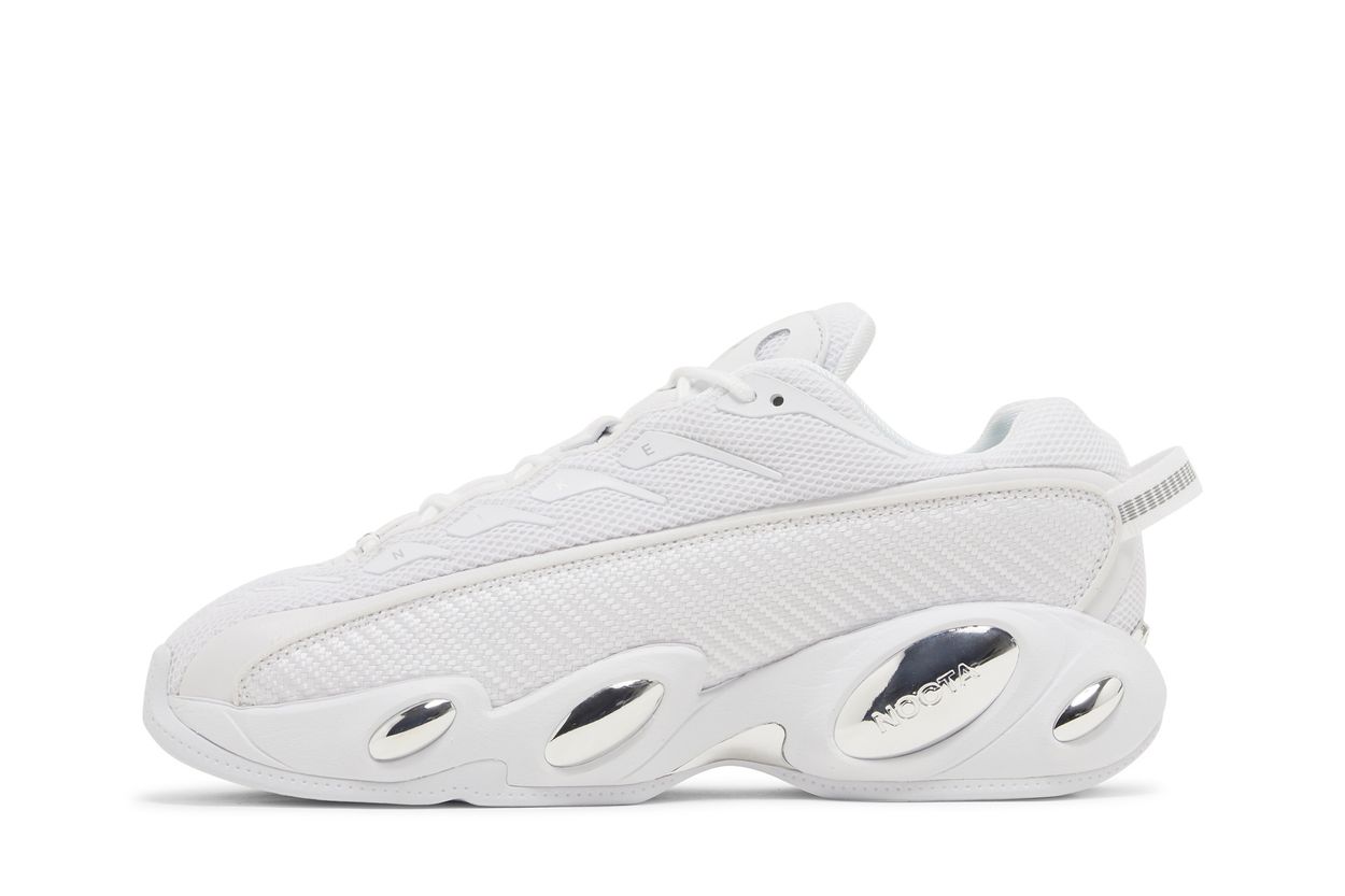 Nike NOCTA x Glide White Chrome - vue arrière