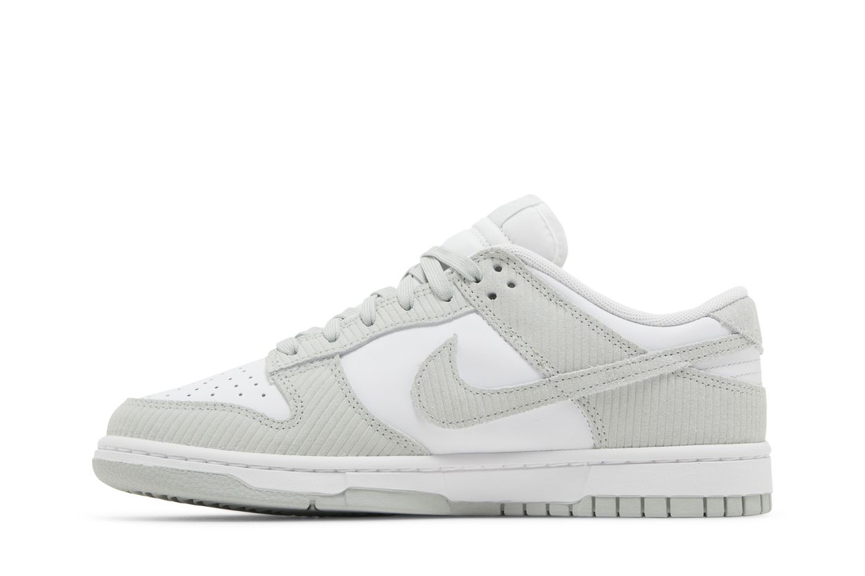 Nike Dunk Low Light Silver Corduroy (W) - vue arrière