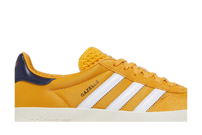 Adidas Gazelle Indoor Preloved Yellow Dark Blue - vue de profil