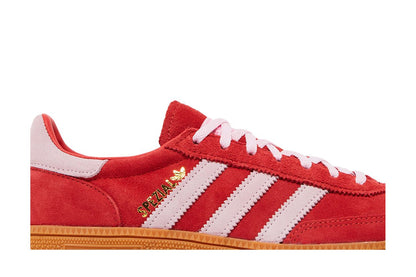 Adidas Handball Spezial Bright Red Clear Pink - vue de dessus