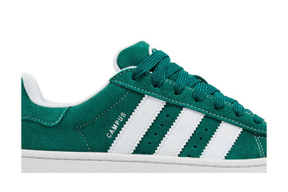 Adidas Campus 00s Dark Green White Kids - vue de dessus