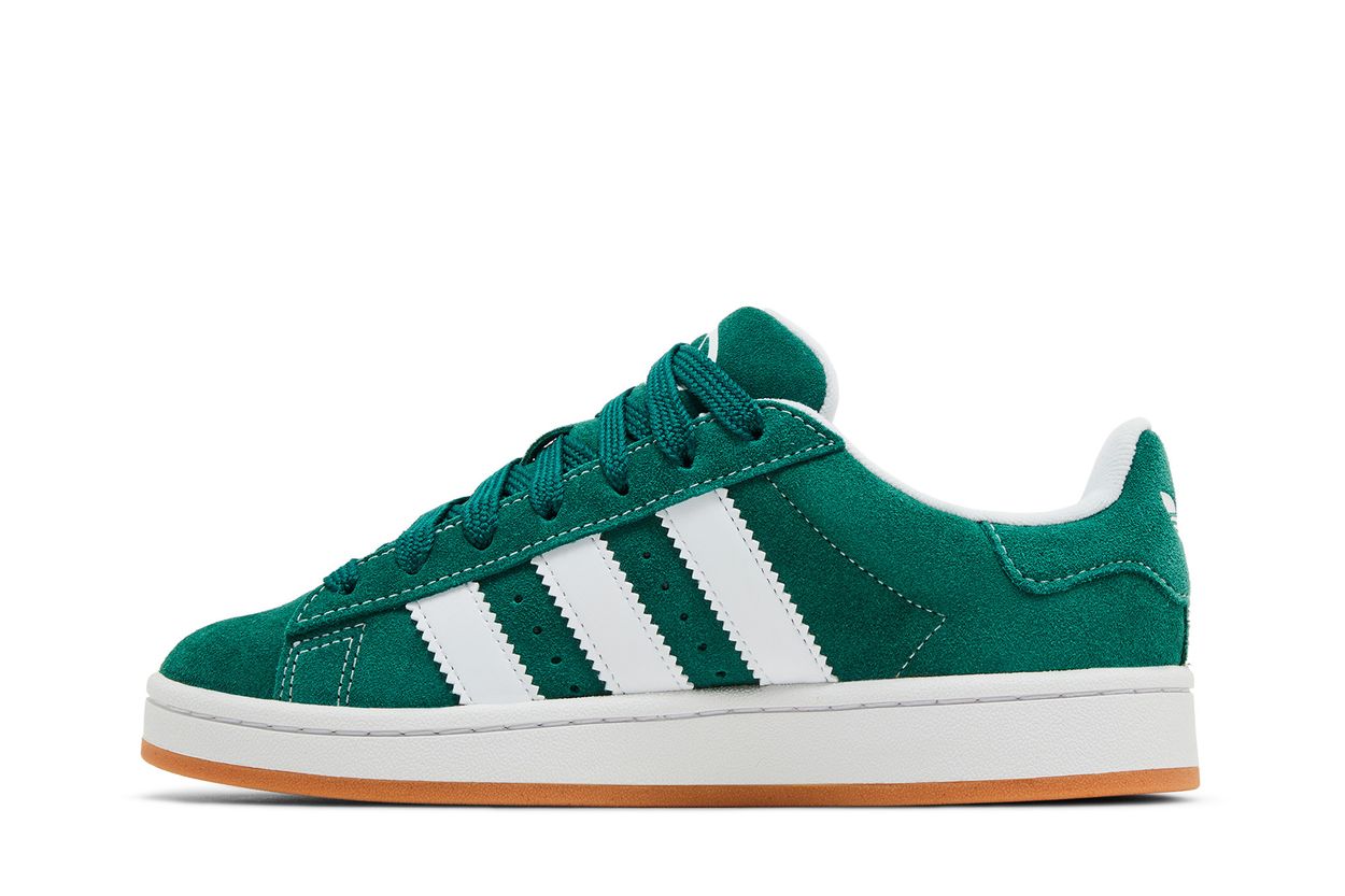 Adidas Campus 00s Dark Green White Kids - vue arrière