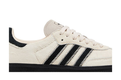 Adidas Samba OG Wonder White Black Pony (W) - vue de dessus