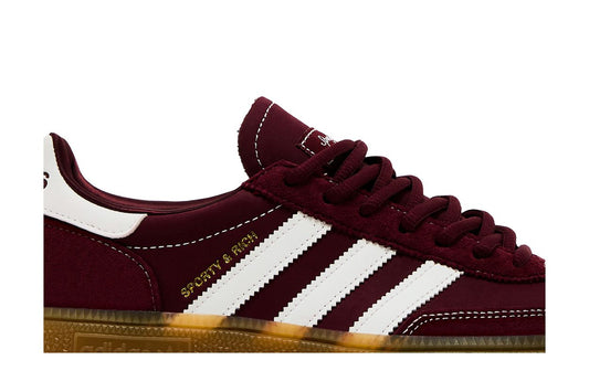 Adidas x Sporty Rich Handball Spezial Shadow Red - vue de dessus