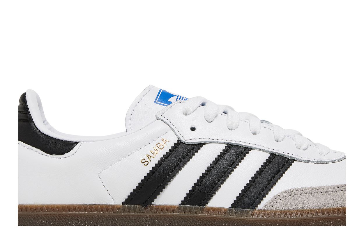 Adidas Samba OG Cloud White Core Black - vue de dessus
