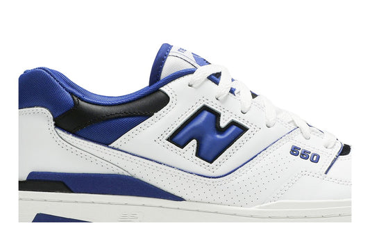 New Balance 550 White Blue - vue de dessus