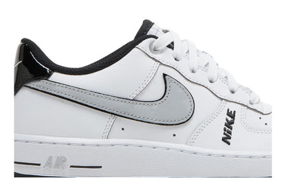 Air Force 1 Low LV8 White Wolf Grey Black (GS) - vue de dessus