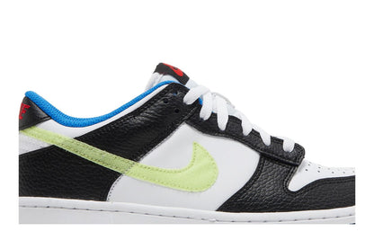 Nike Dunk Low Signal Blue Lemon Twist - vue de dessus