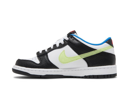 Nike Dunk Low Signal Blue Lemon Twist - vue arrière