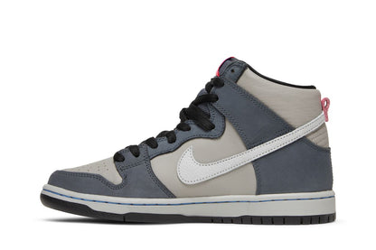 Nike SB Dunk High Pro Medium Grey - vue arrière