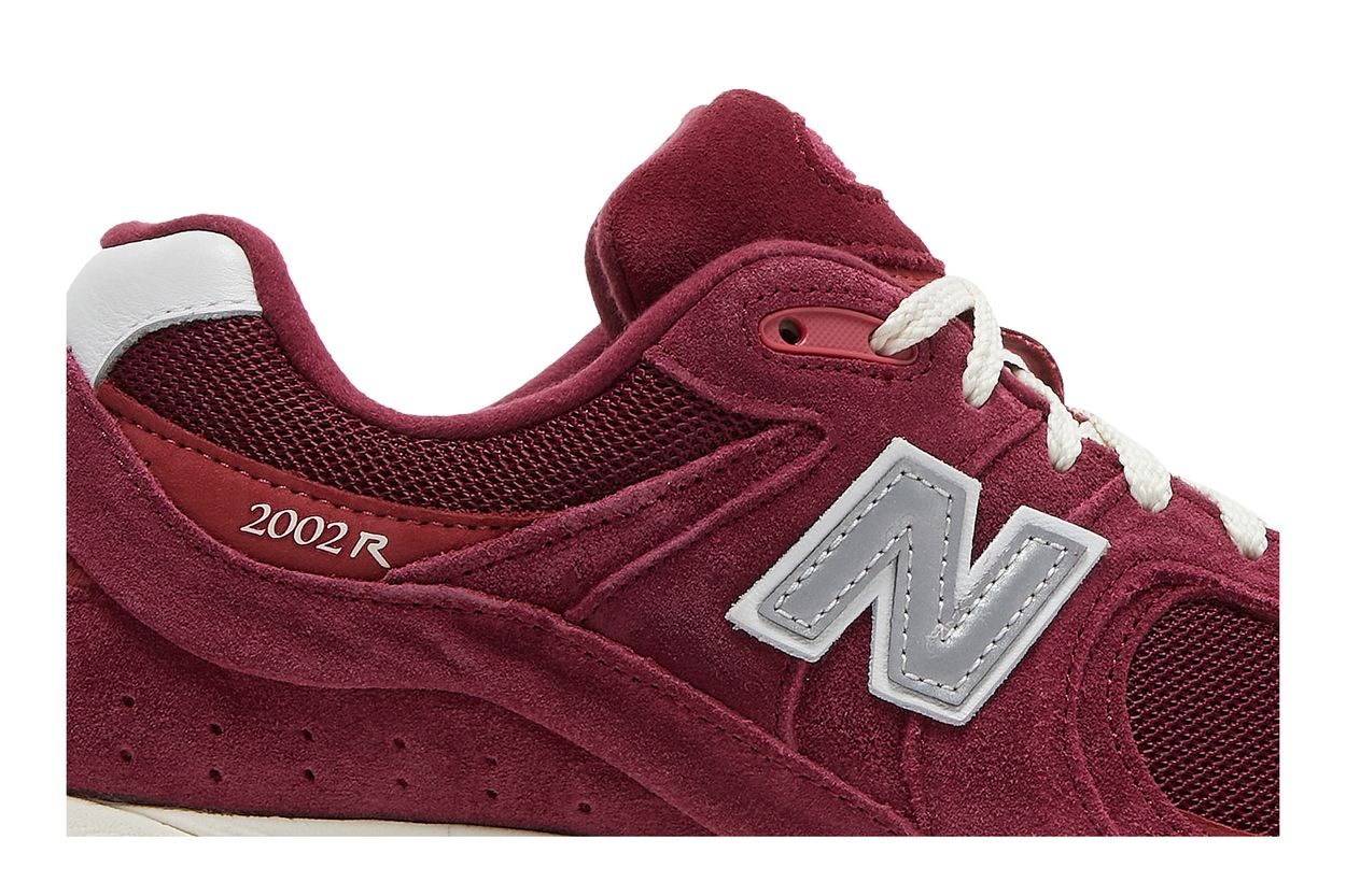 New Balance 2002R Bordeaux - vue de dessus