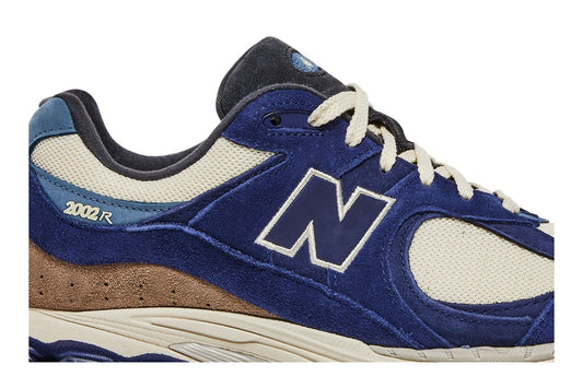 New Balance 2002R Light Cream Purple - vue de dessus