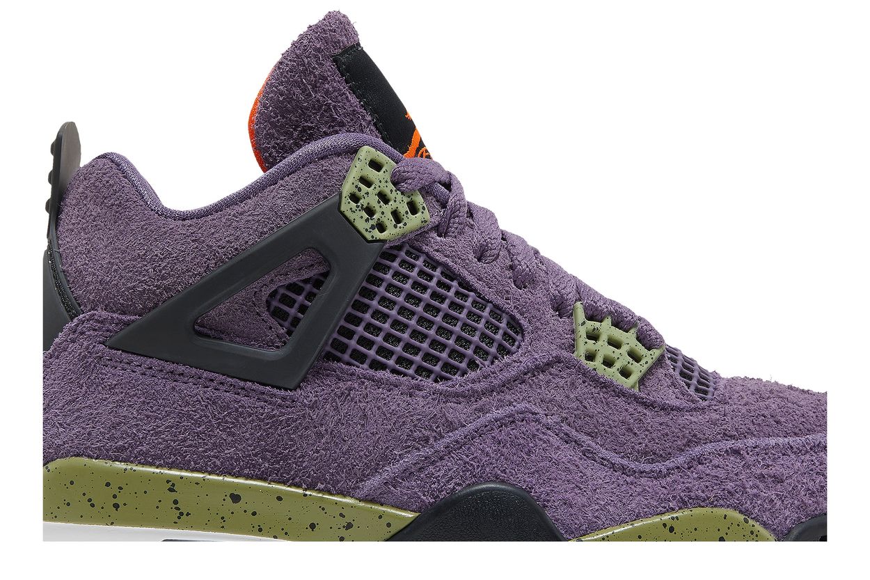 Air Jordan 4 Retro Canyon Purple (W) - vue de dessus