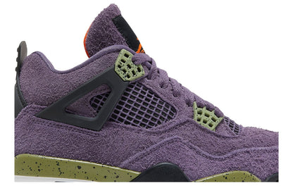 Air Jordan 4 Retro Canyon Purple (W) - vue de dessus