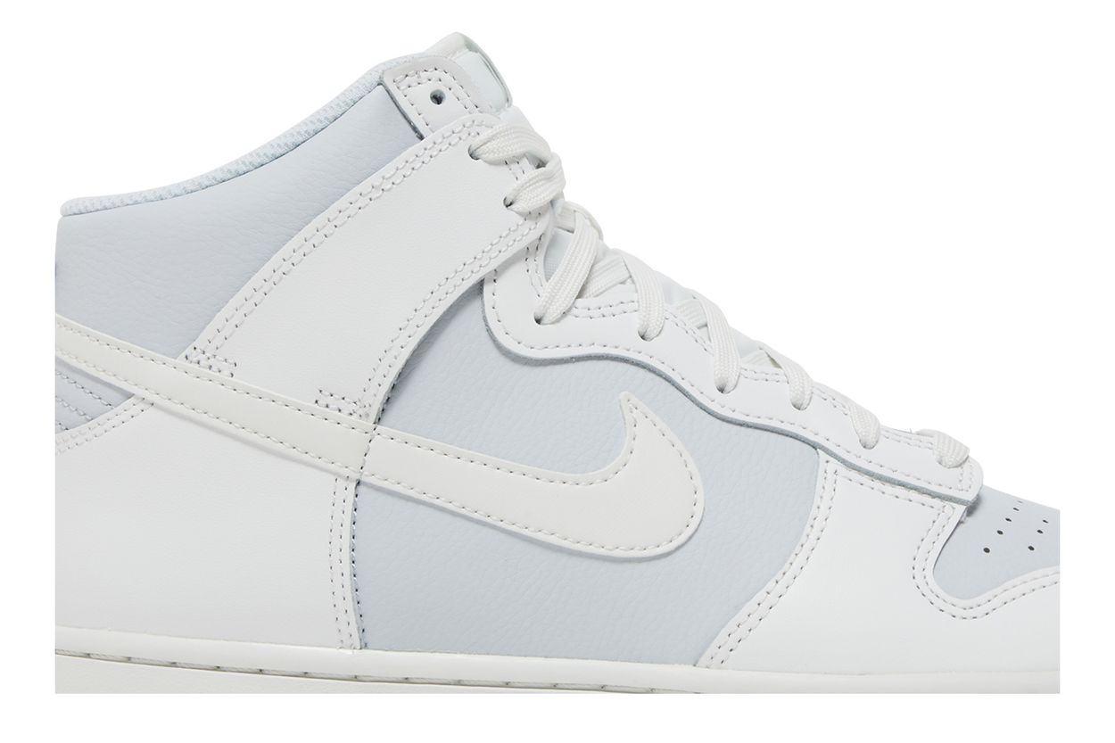 Nike Dunk High Summit White Pure Platinum - vue de dessus