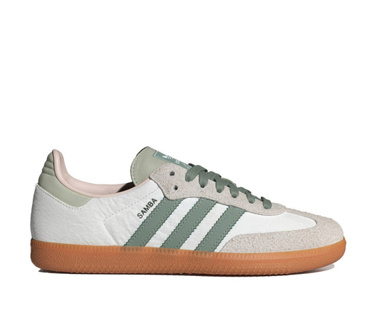 Adidas Samba OG Silver Green Putty Mauve (W)