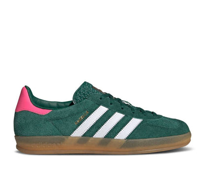 Adidas Gazelle Indoor Collegiate Green Lucid Pink (W)