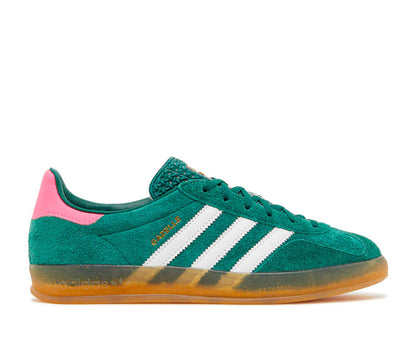 Adidas Gazelle Indoor Collegiate Green Lucid Pink (W)