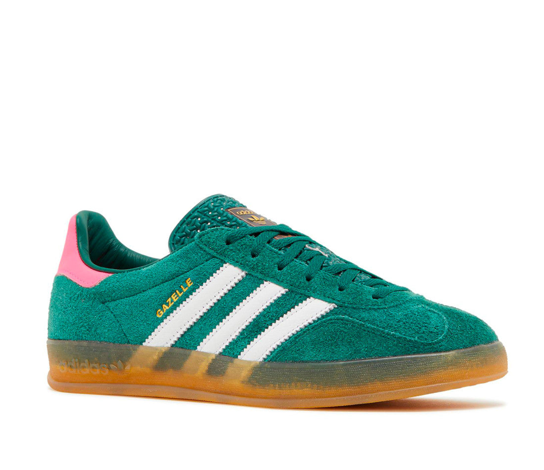 Adidas Gazelle Indoor Collegiate Green Lucid Pink (W)