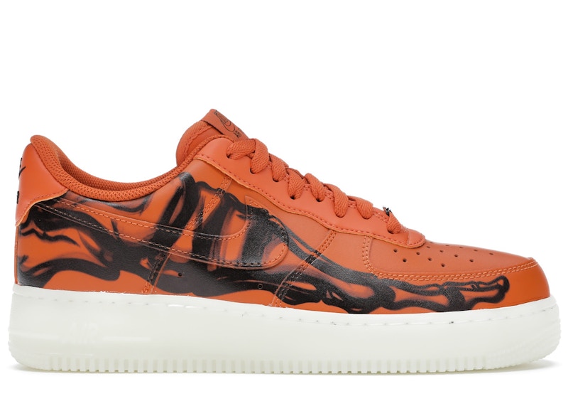 Nike Air Force 1 Low Orange Skeleton